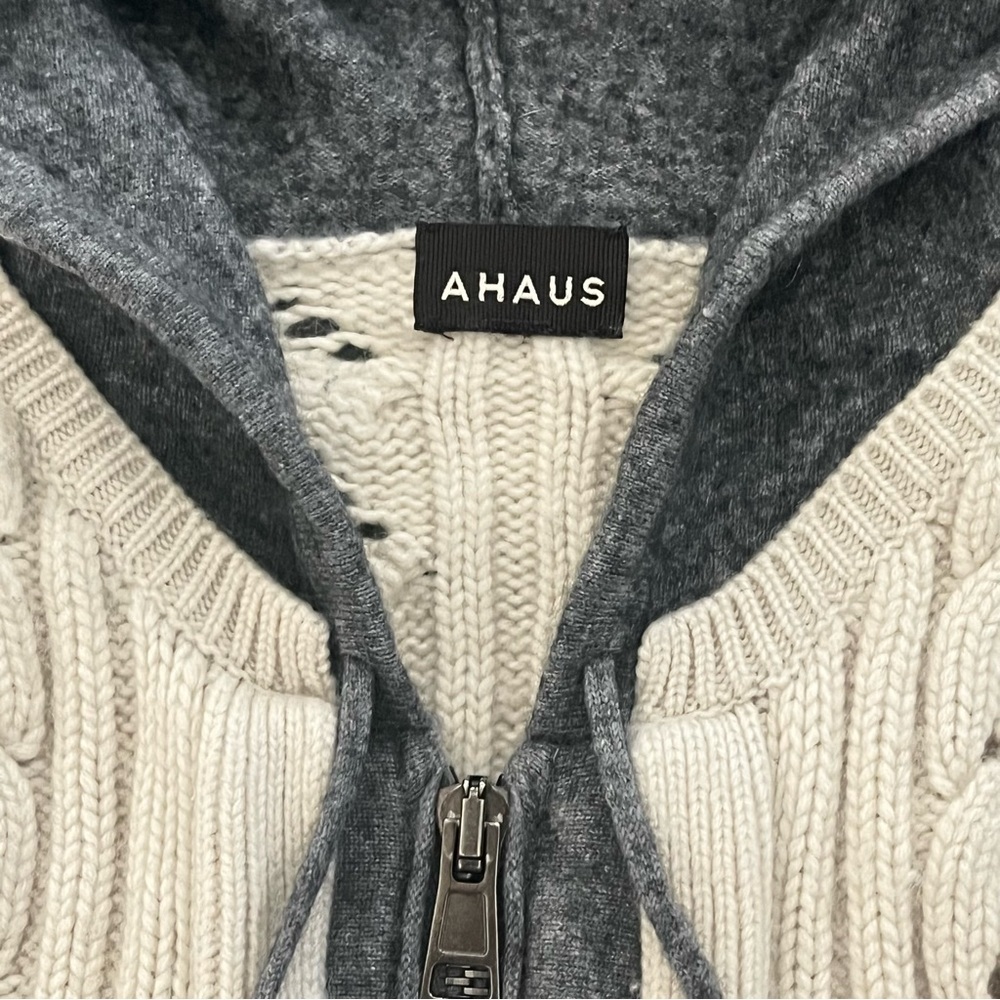Moncler Webber+Ahaus 2012 Sport Collection Cashmere and wool hooded Cardigan, XS - Picture 2 of 16